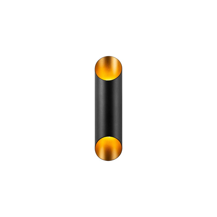 Opviq Cut - 11810 Lámpara de pared negro y dorado